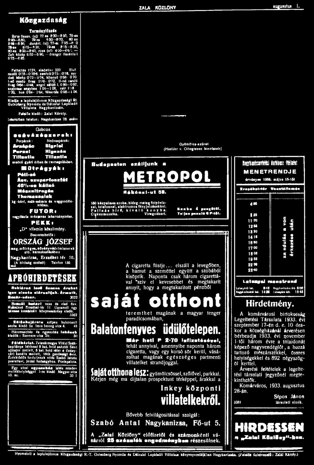 itwtttt 0-75 0-76, sze iturt kilép 0"72 0*74, könnyű 068 070 l-a< rendű Oteg 0 70-0-1], ll-od temlu öreg rw Qí>. angol stlldó 1. 090- -0-97, szalonua nagyban 104 t OS, zsír t'16 t-jo, bus Í84-11M.