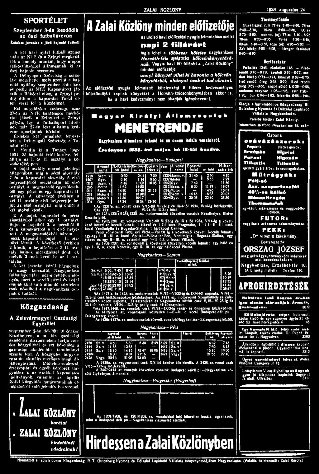 SPORTÉLET Szeptember 3-án kezdődik az őszi futballszezon fcrdakaa javaslat a j«v«b.