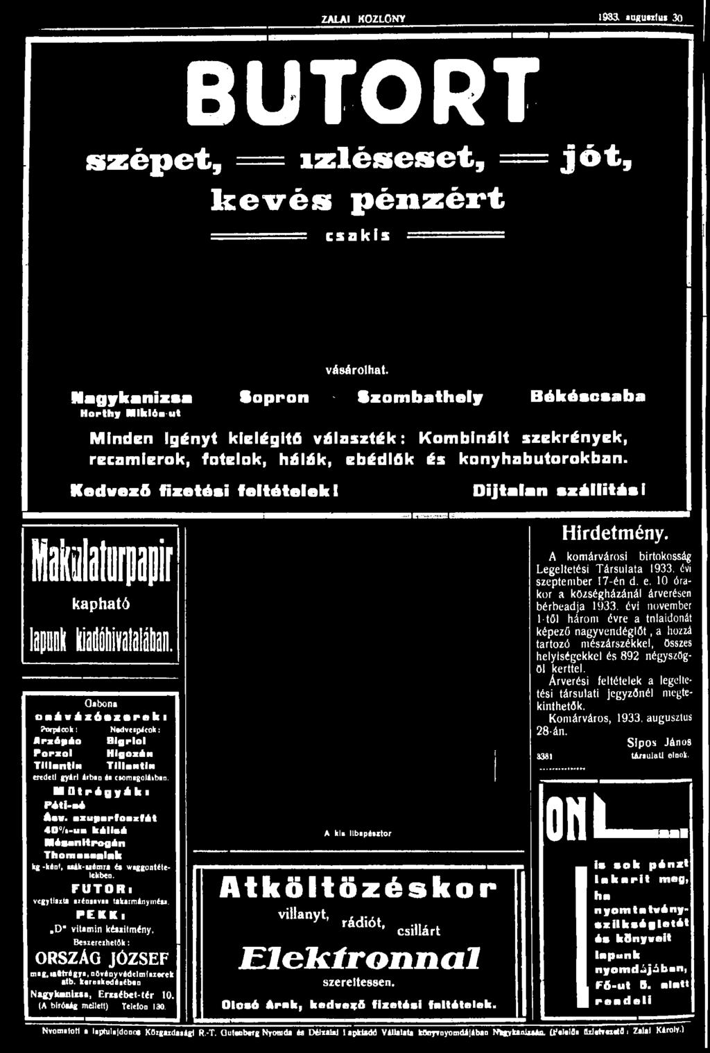 Kedvezó fizetési feltételek I Dijtalan szállítási illirpapir kapható lapunk ÍIÉMÉM.