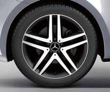 tremolitszürke könnyűfém keréktárcsák, 245/45 R19-es abroncsokkal (extra) RL9 45,7 cm-es (18") 5