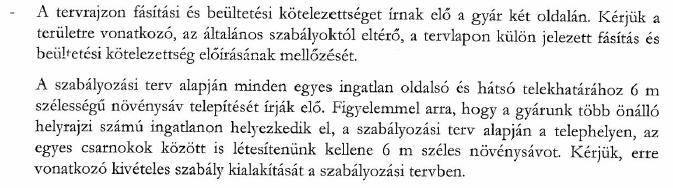 A mellékelt jegyzőkönyv alapján a településrendezési eszközök felülvizsgálatát érintő kérdésekben a jelen lévő Felek megállapodtak, s ennek megfelelően sor került a módosítások átvezetésére a