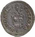 : 1552 ÉH: 1139/d (Cu) 2,54 g VF 20 (165%) 545 545. rézpoltura 1706 C-M H.: 1552 ÉH: 1139/d (Cu) 3,13 g Uncirculated!