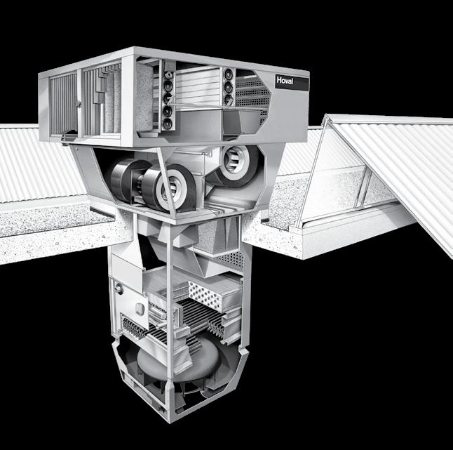 RoofVent LK Felépítés és működés 2.2 Légelosztás örvénykamrával (Air-Injector) A szabadalmaztatott légelosztó - ún. örvénykamra - a ké szü - lék meghatározó eleme.