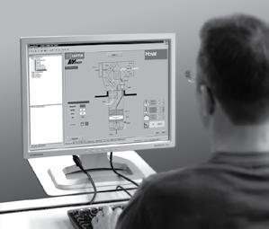Vezérlés és szabályozás Kezelési lehetőségek 3,2 Kezelés PC-vel és DigiCom-mal A berendezés PC/DigiCom-mal komfortosan kezelhető.