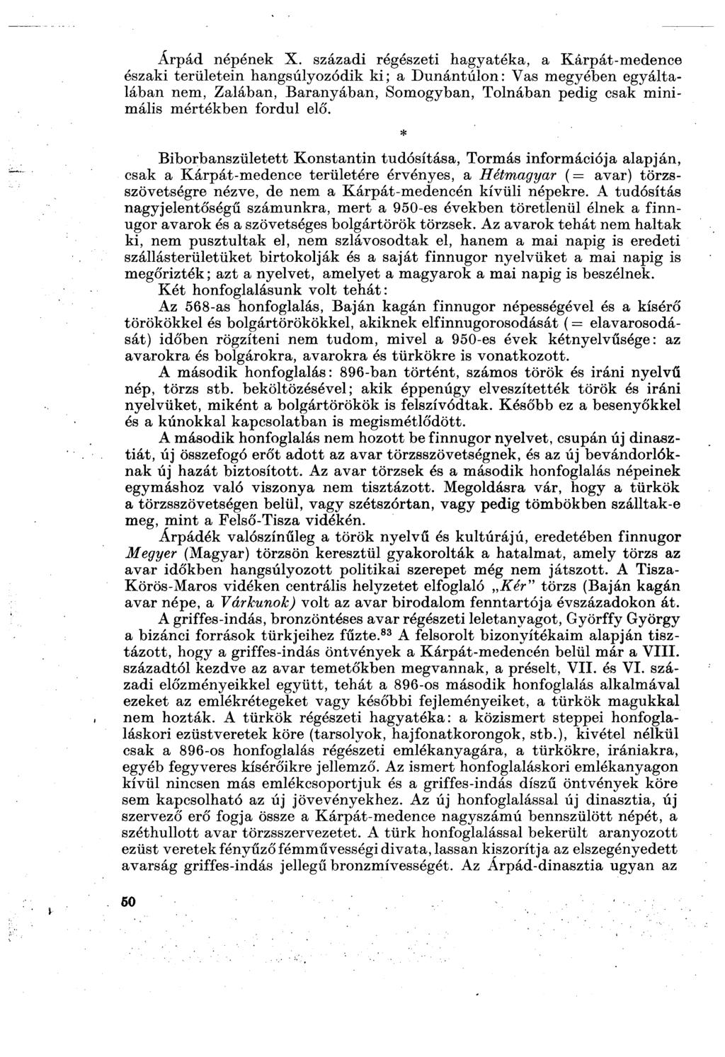 Árpád népének X.