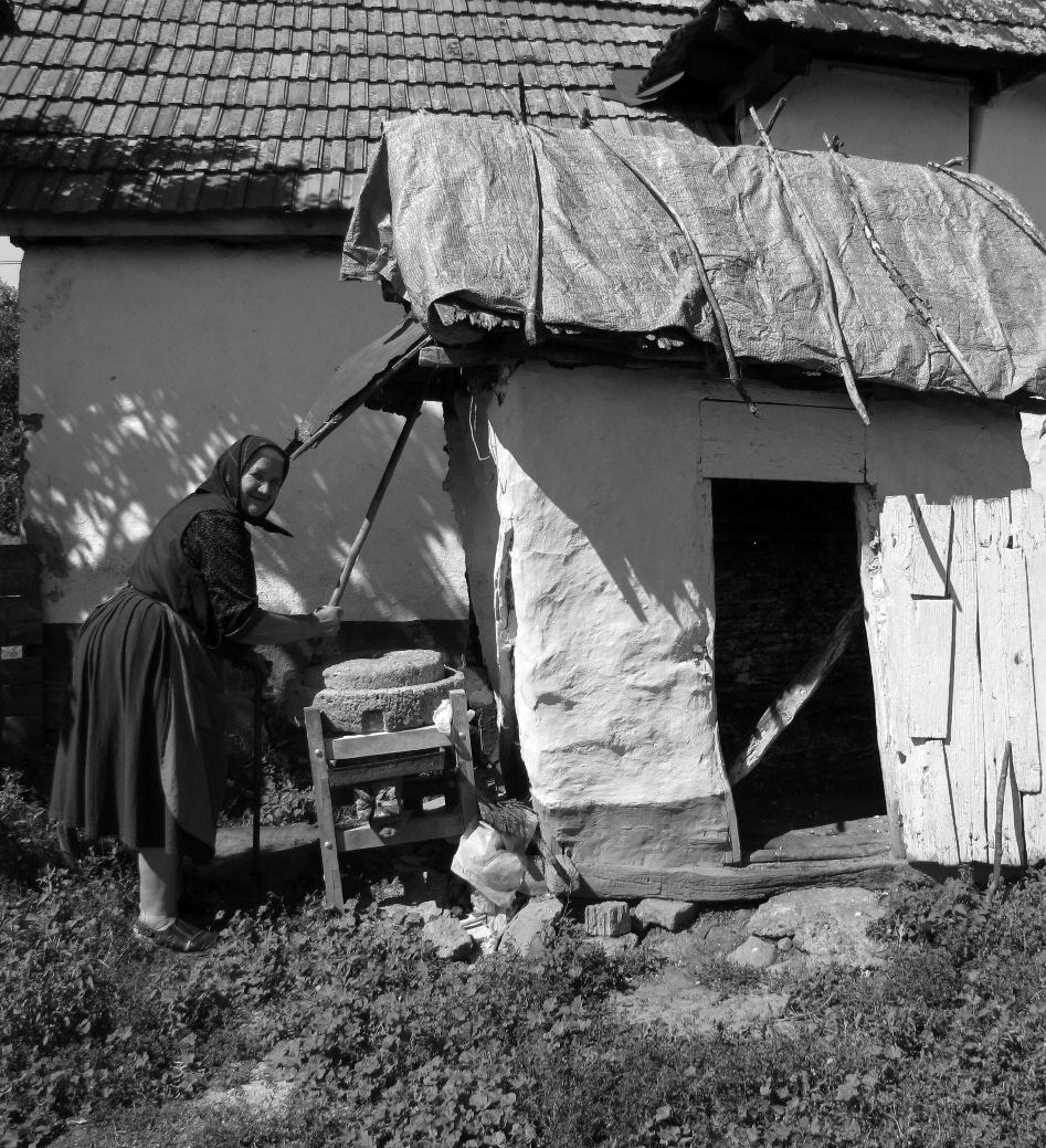 Csebrekben gyûjtötték az esõvizet is, de az nem sokáig tartott.