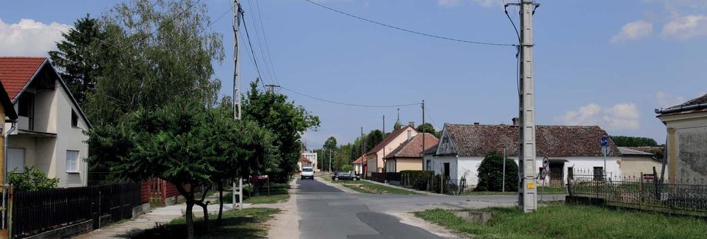 Falusias területek Nagybajom lakóterületeit a falusias területek közé sorolhatjuk.