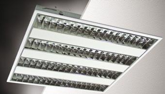 COMPASS FIVE T5 süllyesztett fénycsöves lámpatest T5 recessed fluoresct luminaire 200 300 30 15 0 15 30 cd/klm n = 69% CO C180 C C270 Dimsions - AxBxC Kivágás / Cut-out - AxB (W) (LBS) (mm) (mm) (kg)