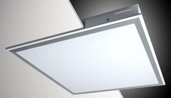 COMPASS FIVE T5 süllyesztett fénycsöves lámpatest opál előlappal T5 recessed fluoresct luminaire, opal diffuser 110 30 15 0 15 30 cd/klm n = 38% CO C180 C C270 Dimsions - AxBxC Kivágás / Cut-out -