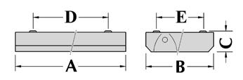 150 2 30 15 0 15 30 cd/klm n = 58% CO C180 C C270 Rdelhető / PLANA Szuperlapos mnyezeti lámpatest V alakú tükörrel Superflat surface luminaire, V louvre with ribbed cross blades Szerkezeti