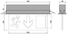 Idő / Time (W) (LBS) (h) Üzemmód / Operation mode CL 5W IP44 1 x 1 LED 1/CB SE/SA AT/PT CL 915W IP44 1 x 1 LED 1/CB SE/SA