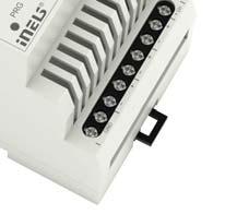 Dimmer aktor DCDA-33M/RGB A DCDA-33M/RGB áramvezérelt fényerőszabályzó 1-4 V DC tápfeszültségű egyszínű és RGB LED fényforrásokhoz használható Az aktor 3 független csatornával rendelkezik, mindegyik