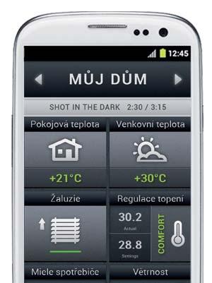 Telefon, tablet és TV alkalmazások inels vezérléshez inels BUS System (buszrendszerű villanyszerelés) inels RF Control (vezeték nélküli villanyszerelés) Samsung Android ios Android ios Smart TV