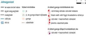 A VGT a felszín alatti víztestek mennyiségi állapota értékelése a sekély porózus és sekély hegyvidéki területekre: jó, a porózus és hegyvidéki területekre vonatkozóan jó, de gyenge