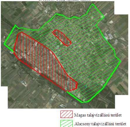 A VGT a szerint a felszín alatti víztestek kémiai állapota sekély porózus és sekély hegyvidéki területekre a vizeket gyengének minősíti, az okot pedig a diffúz szennyezésben, az
