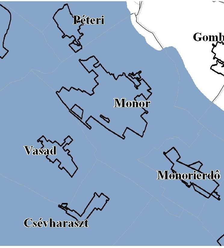 területeket, és a helyi építési sza