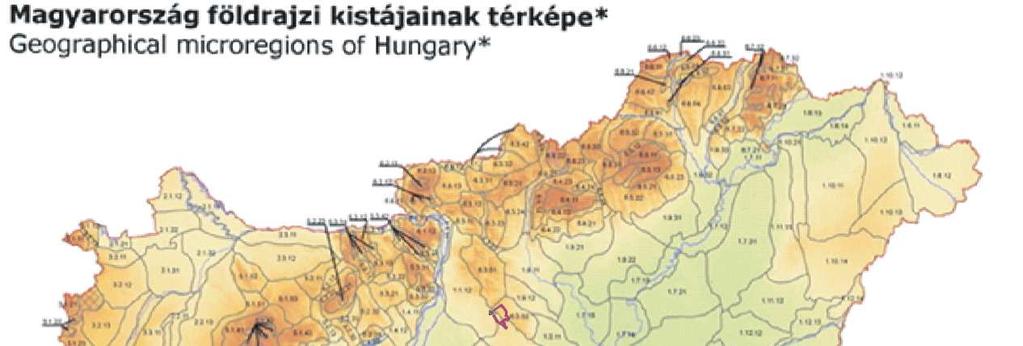 I.7. A TÁJI ÉS TERMÉSZETI ADOTTSÁGOK VIZSGÁLATA Monor közigazgatási területe a kistájkataszter szerint 3 kistáj határán található. Monor Irsai-dombság (6.3.52.) Pesti hordalékkúp-síkság (1.