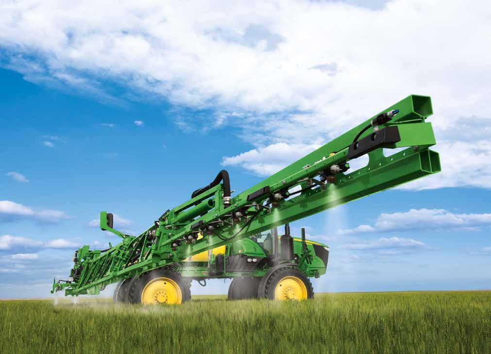 PRECÍZIÓS TECHNOLÓGIA A NÖVÉNYVÉDELEMBEN JOHN DEERE VONTATOTT SZÁNTÓFÖLDI PERMETEZŐGÉPEK PRECÍZIÓS TECHNOLÓGIA A NÖVÉNYVÉDELEMBEN JOHN DEERE ÖNJÁRÓ SZÁNTÓFÖLDI PERMETEZŐGÉPEK Az M700-as sorozatú