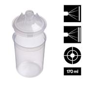 literes 400 ml 1 3M minipps belső tartály A Normál PPS minden előnyét és tulajdonságát képviseli, a 180 ml-es mini tartályokat kisebb munkálatoknál lehet használni.