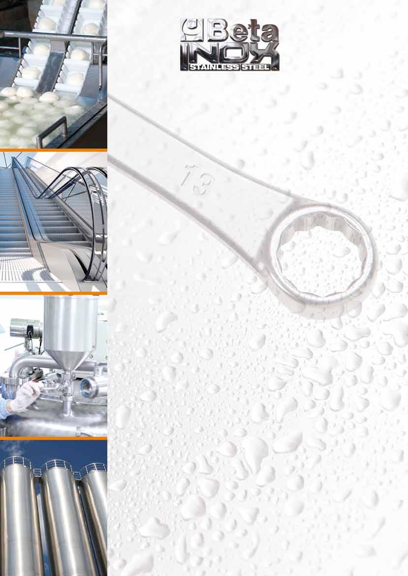 8 Beta Inox szerszámok korrózióállók és sterilizálhatók.