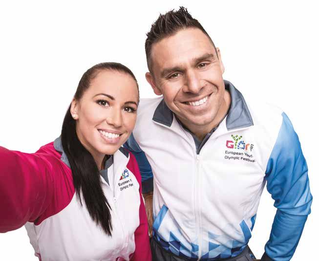 KAJAK-KENU KAJAK-KENU/CANOE Farkasdi Ramóna, ifjúsági olimpiai bajnok, felnőtt világbajnok Youth Olympic champion, world hampion Büszke vagyok rá, hogy nagykövetként mi is részesei lehetünk ennek a