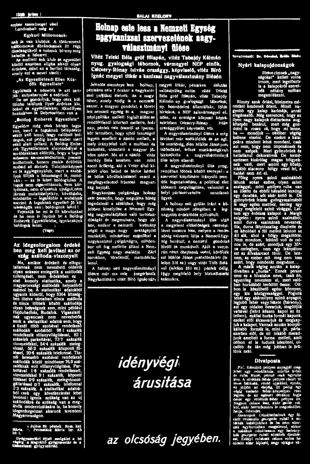 1MB tplf I ember szemüveget visel Londonban még az Egykori Milliomotoknak is van klubfuk A tönkrement hihlomosok ábrándofcnak Itt rég dicsőségükről a számuk bl'onymeg halad a a félerrct.