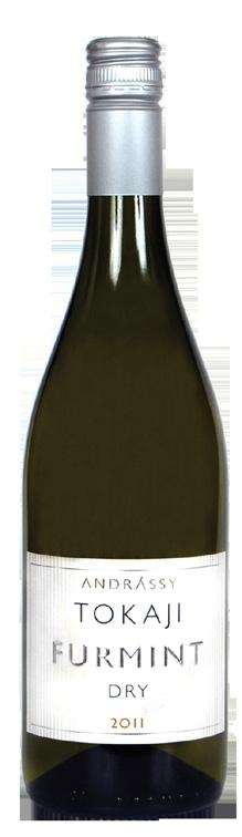 Fehérborok WHITE WINES TOKAJI FURMINT száraz ANDRÁSSY PINCÉSZET 2011 E bor kiválóan mutatja be a fajta a termőhely erényeit.