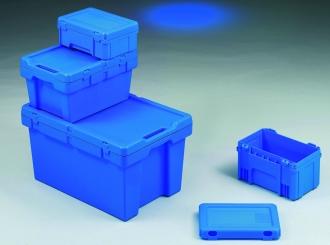 POOLBOX az ideális többutas szállítódoboz EGYMÁSBA RAKHATÓ DOBOZOK POOLBOX Polipropilén. Kónuszos szállítódoboz, rögzíthetõ fedéllel, minden helyzetben alkalmas szállítópályán történõ továbbításra.