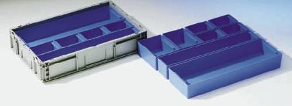DOBOZOK EUROMÉRETBEN Betétdobozok 157 127 80 Doboztípus H x Sz x M Anyag CSE 297 x 198 mm 157 x 127 x 80 mm polipropilén 84 db EK 3021 1180 179 129 80 396 x 297 mm 179 x 129 x 80 mm polipropilén 36