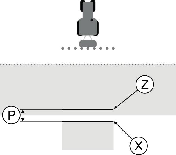 I I - TRACK-Leader 3. Adja meg a 814-es értéket a Tehetetlenség KI paraméterhez. Egy permetező 8 km/h sebességgel haladt. Ez 0,22 cm/ms értéknek felel meg.