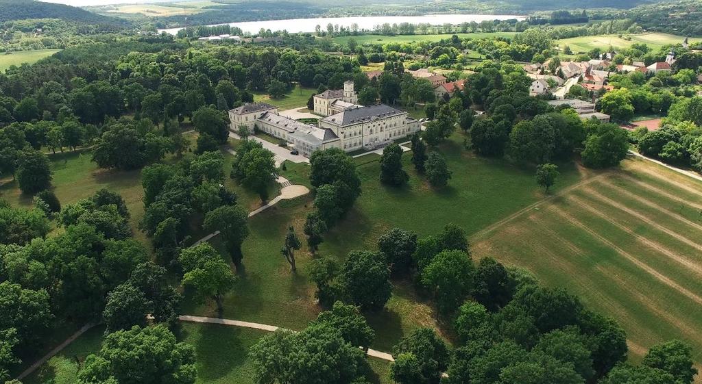 A 40 hektáros park fás szárú növényzete több mint 150 éves egyedekkel is rendelkezik.
