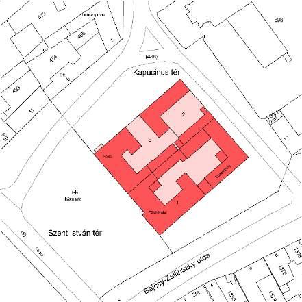 Megnevezés Cím EOV Y EOV X Volt járásbírósági épület Szent István tér 2.