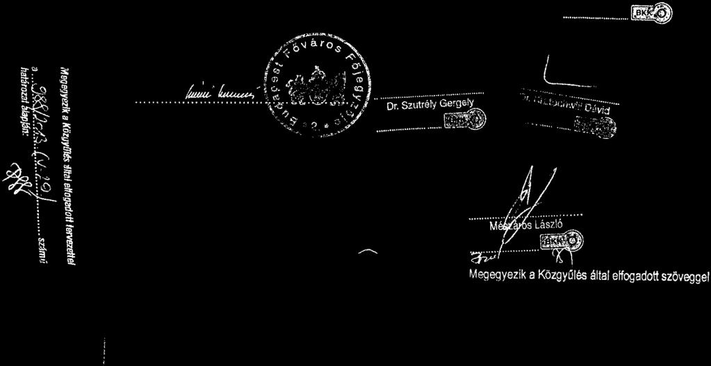 Felek megállapodnak abban, hogy a jelen Megállapodás felmondása, az ettől való bármely okból történő elállás kizárólag írásban, a Fővárosi
