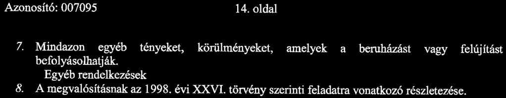Azonosító: 007095 14. oldal 7.