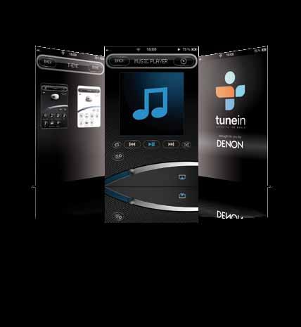Mobile App program Ahhoz, hogy kiegészítse a Cocoon élményt, letöltheti a Denon Mobile App programot, hogy irányíthassa a hangsugárzós dokkolót.