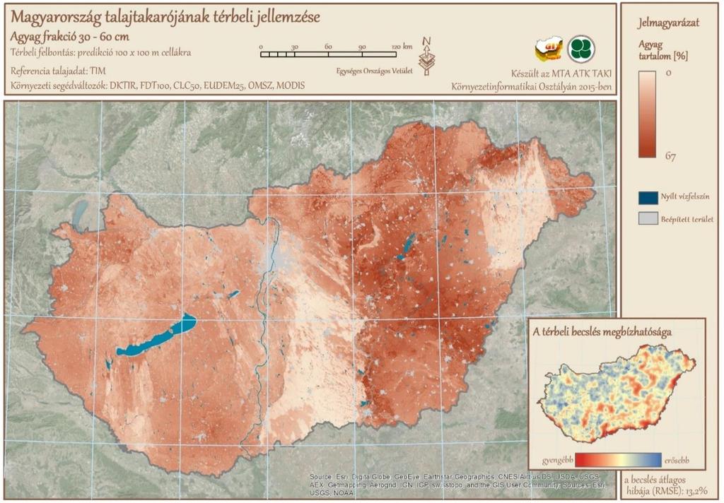Röviden összefoglalva a térbeli talajinformációk (alap és általánosabb értelemben vett talajtérképek) értelmezésének és előállításának új paradigmája a következőkre épül: - A talajjellemzők térképi