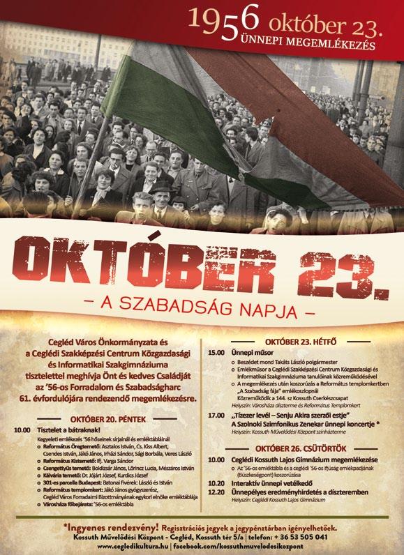 00 Pappa pia magyar romantikus vígjáték Rendező: Csupó Gábor Szereplők: Szabó Kimmel Tamás, Nagy Feró, Stohl András 10.21. 10.22. szombat vasárnap 16.00 A mogyoró-meló 2.