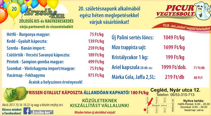 Serkenti a máj működését, segít a szív és koszorúér problémák megelőzésében. Keresse az Erzsike-kerben!