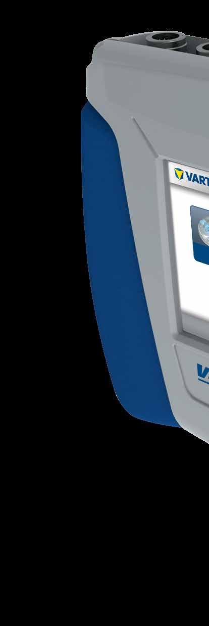 FEJLESSZE, GYORSÍTSA ÉS BŐVÍTSE VÁLLALKOZÁSÁT VSSP 2.1-GYEL A VARTA all-in-one megoldása A VSSP 2.1 közvetlenül kommunikál az OBD-csatlakozón keresztül a jármű Battery Management Systemjével.