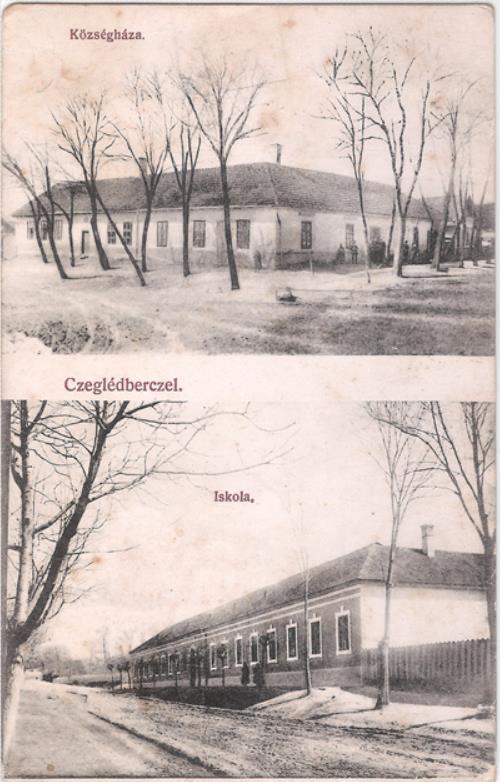Az 1895-ben épített iskola a Petőfi utcával párhuzamos elnyújtott kissé U alaprajzú, kissé hátrafelé nyúló épületszárnnyal. Hasonlóan utcával párhuzamos, hosszú épület a Pesti út 160.