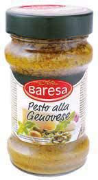 pesto / paradicsomos pesto bazsalikommal
