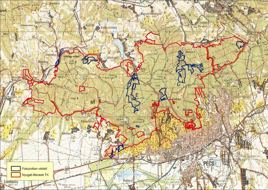 A tanösvény a 2009-ben védetté nyilvánított Nyugat-Mecsek Tájvédelmi Körzetben lett kialakítva.