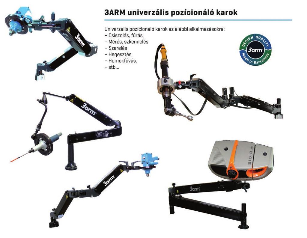 POZÍCIONÁLÓ KAROK 3ARM UNIVERZÁLIS POZÍCIONÁLÓ KAROK