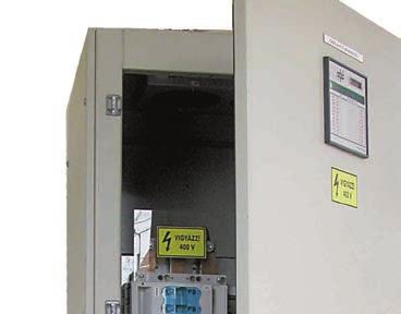 fe szült ség: 400 V Há ló za ti frek ven cia: 50 Hz Vé dett ség: IP 20, kültéri kivitel IP 54 Környezeti hő mér sék let: 20.