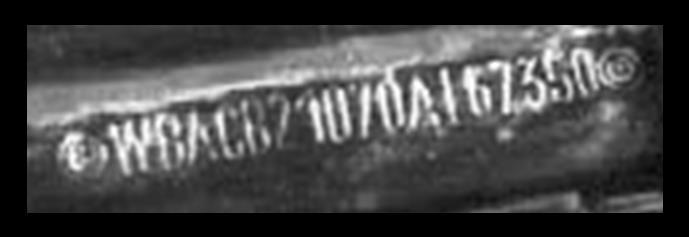 alvázszám: