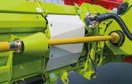 Még több érv a CLAAS adapterek mellett. Vágóasztalok Pótkasza és kalászemelők. Minden CLAAS gabonavágóasztal gyárilag rendelkezik pótkaszával.