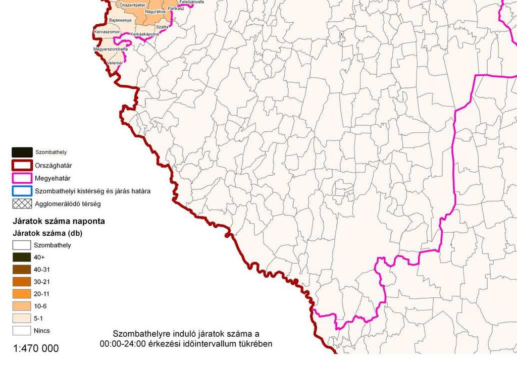 Szombathelyre naponta