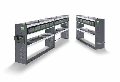 bott vario modulok MAN TGE L3-hoz tengelytáv 3640 mm bott vario Ezüst csomag 6111 Modul