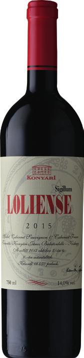 A ruby coloured, vivacious, yet still very young Loliense already rich in fruity and spicy aromas of blackberry, blueberry, oak and cherry in a concentrated form.