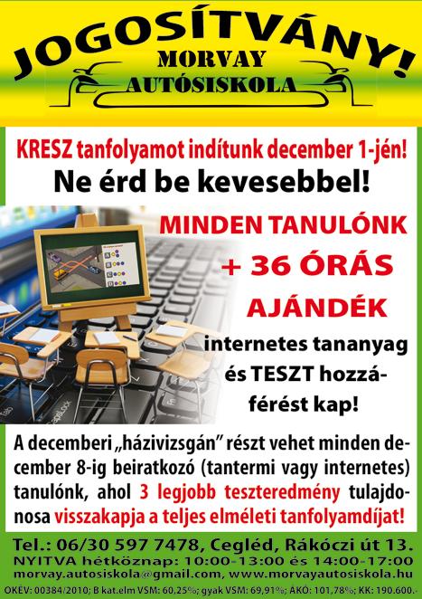 8 2017. november 13. KARRIER Á L L Á S T K Í N Á L MUNKÁSOKAT keresünk építőipari segédmunkára hosszú távra. Brigádokat is! Utazást, szállást biztosítunk.